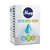 Sleepy Pepee 6x10 Adet Bebek Bakım Örtüsü