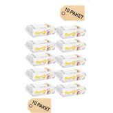 Sleepy Sensitive 10'lu Paket Islak Mendil 90 Yaprak Bebekler İçin Dermatolojik Olarak Test Edilmiş