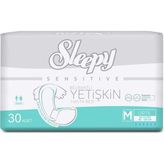 Sleepy Sensitive Belbantlı Yetişkin Hasta Bezi Medium 30'Lu