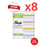 Sleepy Sensitive ıslak bebek mendili 70 li 32 paket