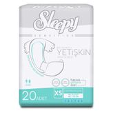 Sleepy X Small (Küçük Boy) Yetişkin Hasta Bezi 20x6 Adet (120 ADET)