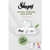 Sleepy Yenidoğan 90' lı Islak Mendil 6 AL 5 Öde Hediyeli