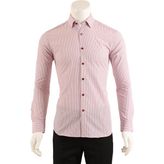 Slim Fit Erkek Gömlek - Kırmızı