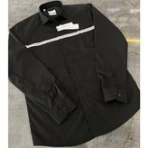 Slim Siyah Erkek Gömlek - 2XL