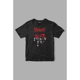 Slipknot Baskılı Tişört - Siyah - XL