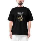 Slipknot Evil Oversize Siyah Tişört - M