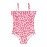 SlipStop Cherish Junior Swimsuit Pembe Çocuk Mayo