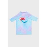 Slipstop Shirley Uv Korumalı Kısa Kollu Mayo T Shirt Kız Çocuk T Shirt ST2612000003 - Mint - 8 - 9 Yaş