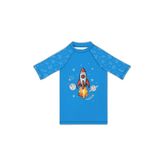 Slipstop Skyrocket Baskılı Uv Korumalı Kısa Kollu Mayo T Shirt Erkek Çocuk ST2532000003