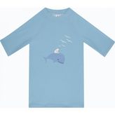 Slipstop ST20110021 Solo Print Mavi Çocuk T-Shirt - 6 - 7 Yaş