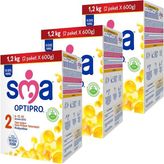 Sma Optipro 2 6-12 Ay Sütlü Toz Devam Sütü 3600 gr (3 x 1200 gr) Bebek Mamaları