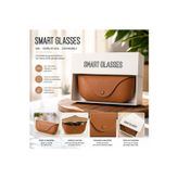 Smart Glasses Kameralı Akıllı Gözlük 1080P Hd Bluetooth – Fotoğraf Video Çekim – Sesli Komut – Siyah