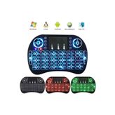 Smart Işıklı Kablosuz Mini Klavye ve Dokunmatik Mouse Seti-Android,IOS,Pc,Telefon,Tablet ve TV için