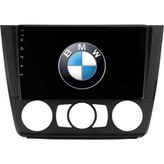 SmartGO Bmw 1 Serisi E81-E82-E87-E88 Analog Klima Android Gps Carplay 8+256 GB Kamera + Çerçeve (2007-2011) (Yazılımsal) - RENK - Siyah
