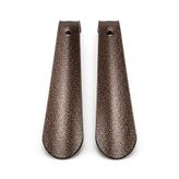 Smartizi 2'li Metal Ayakkabı Çekeceği Seti (20 cm) - Bakır Eskitme Kaplama Sağlam ve Ergonomik Kerata Takımı