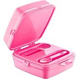 Smartness Wood Lunch Box Beslenme Kabı Pembe