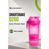 Smartshake Original2Go Serisi 600 ml Neon Pembe Protein Shaker