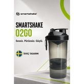 Smartshake Original2Go Serisi 600 ml Siyah Protein Shaker