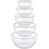 Smartware 5'li Set Loop Saklama Kabı - 1 lt - Şeffaf