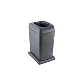 Smartware Soft Tekerlekli Cam Geri Dönüşüm Kutusu 40 Lt