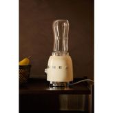 SMEG 50's Style Krem Kişisel Blender - Double Botttle