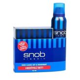 Snob Classic EDT 100 ml Erkek Parfüm Seti