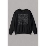 so cool Siyah Sweatshirt Matematik Denklemi Einstein Formül Problem Baskılı Sweat