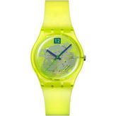 SO28J103 Swatch Luminuously Lemon Bayan Kol Saati - Mavi