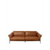 Sofa Napa Deri İkili Kanepe