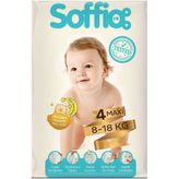 Soffio No:4 Maxi Bebek Bezi