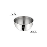 Sofram 16 cm Çelik Kase - 1,35 Litre
