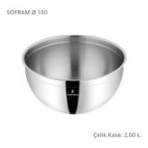 Sofram 18 Cm Çelik Kase 2 Litre