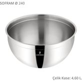 Sofram 24 cm Çelik Kase - 4,6 lt
