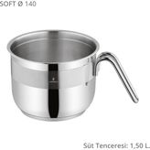 Sofram Soft 14 cm Sütlük - Gümüş