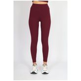 Softandbasic Slım Fit Toparlayıcı ve Esnek Bordo Tayt