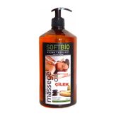 Softbio Çilek Masaj Yağı 1 Lt Aromaterapi Masaj Yağ