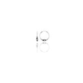 Söğütlü Silver Gümüş 12 mm Mini İşlemeli Halka Küpe