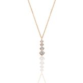 Söğütlü Silver SGTL10043ROSE Gümüş Kolye