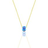 Söğütlü Silver SGTL10045GOLD Gümüş Kolye