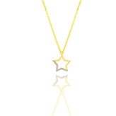 Söğütlü Silver SGTL11324GOLD Gümüş Kolye