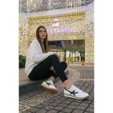 SOHO Siyah-Beyaz Kadın Sneaker 20761