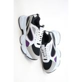 SOHO Siyah-Beyaz-Mor Kadın Sneaker 20771