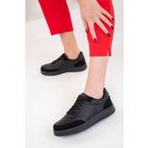 SOHO Siyah-Siyah Kadın Sneaker 20359