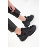 SOHO Siyah-Siyah Kadın Sneaker 20574