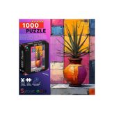Soi Craft 1000 Parça Puzzle Saksıda Agave Bitkisi Modern Sanat #6526