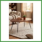 Soi Home Tel Ayak Oval Orta Sehpa Ceviz Soı