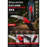 Solestar Katlanır Budama Testeresi Sk5