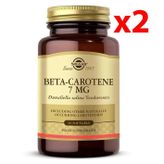 Solgar Beta Carotene 7 mg 2x60 Kapsül