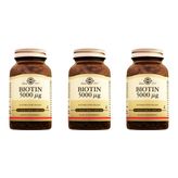 Solgar Biotin 5000 mcg 3x50 Kapsül