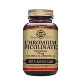 Solgar Chromium Picolinate 200 mcg İçeren 90 Kapsül
